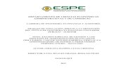 DEPARTAMENTO DE CIENCIAS ECONÓMICAS ...repositorio.espe.edu.ec/bitstream/21000/13014/1/T-ESPE...DEL TÍTULO DE INGENIERA EN FINANZAS, CONTADOR PÚBLICO – AUDITOR TEMA: EXAMEN ESPECIAL