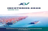 INCOTERMS 2020 · 2020. 7. 14. · 4 3 Cambios en los INCOTERMS 2020 respecto a los INCOTERMS 2010 Cambio en FCA: Cuando la forma de pago negociada se realiza por medio de una carta