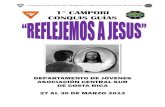 1 CAMPORI CONQUIS GUÍAS · 1° Campori Conquis Guías 2013 Reflejemos a Jesús Asociación Central Sur Costa Rica 16. Como norma de urbanidad, es necesario que los baños y los servicios
