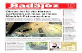 BADAJOZ 3 Página 4 · 2019. 4. 16. · La Crónica de Badajoz 3 16 DE ABRIL DEL 2019 MARTES BADAJOZ S ea cual sea el resultado de las elecciones genera-les, será un fracaso para