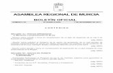 ASAMBLEA REGIONAL DE MURCIAhermes.asambleamurcia.es/documentos/pdfs/boar/Boar.09/...Caravaca de la Cruz, Cehegín, Bullas y pedanías altas de Lorca en junio 2017. (pág. 6653) - Moción