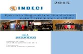 Informe del Ejercicio Regional de Simulación para …bvpad.indeci.gob.pe/doc/pdf/esp/doc2597/doc2597...Informe del Ejercicio Regional de Simulación para Terremotos en Chile 2015