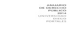ANUARIO DE DERECHO PÚBLICO 2014...Universidad Diego Portales / Anuario de Derecho Público 2014 Santiago de Chile: Ediciones Universidad Diego Portales, 2014, 1a edición, 684 p.,