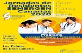Carta de Presentación - SEMERGEN Canarias · Miembro del Grupo de Trabajo de Diabetes de SEMERGEN. Centro de Salud Valsequillo. Las Palmas de Gran Canaria. Ponente: Dr. D. Víctor
