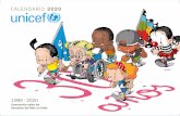 CALENDARIO 2020 - UNICEF · 2020. 3. 2. · Lunes Martes Mircoles ueves iernes bado omingo PATROCINIO marzo “30 años que tenemos derecho a que nuestra voz se escuche”. 1 2 3
