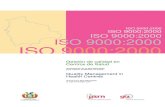 ISO 9000:2000 - BIVICAProyecto salud reproductiva nacional Cooperación técnica alemana Gestión de calidad en Centros de Salud “Implantación de la ISO 9000:2000 para mejorar la