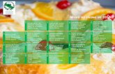 Menú de enero de 2019 · Pizzas caseras Salchichas de pavo Buffet de ensaladas Fruta variada L 14 Crema de calabaza Alitas de pollo Pechuga de pollo plancha Verduras en tempura ...