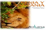 Diciembre 2019 a diciembre 2020 - Aukana – Aukana Travel · Pág. 8 Cuaderno de Kenia Pág. 9 Cuaderno de Kenia y Mauricio Pág. 10 Cuaderno de Kenia y Zanzibar Pág. 11 Cuaderno