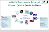 Institut für Experimentelle Kernphysikmullerth/AKTUELL/EKP... · 2014. 6. 18. · Institut für Experimentelle Kernphysik, KIT 2014 Campus South: AMS, Belle, Belle II, CDF, CMS Physics
