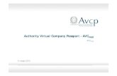 Authority Virtual Company Passport - AVCPASSimages.vb.camcom.it/f/SviluppoTerritorio/60/6040_CCIAAVB... · 2013. 7. 24. · sistema AVC PASS attraverso il “Presidente” , tutti