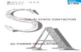 SOLID STATE CONTACTOR - egaius.co.kr · 2007. 8. 21. · 富士ssc・apr 総合カタログ solid state contactor ac power regulator ah220c