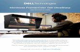 Monitores Dell UltraSharp con PremierColor · 2020. 11. 27. · mediante el modo Custom Color o realice otros ajustes con la tabla de consulta (LUT) de hardware accesible para los