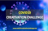 COVID19 CREATIVATION CHALLENGE · Convidem als joves a emprendre un viatge des de casa per a plantejar propostes per donar resposta als reptes del COVID19. Un viatge a través de