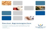 Sector Agronegocios...60% 80% 100% 120% PIB total Agropecuario Cultivos Pecuario Fuente: Uruguay XXI en base a BCU. 2.1.2. Inversión Extranjera El aumento del precio internacional