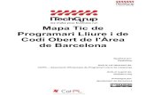 Mapa Tic de Programari Lliure i de Codi Obert de l'Àrea de ...€¦ · projectes que es fan a l'Àrea de Barcelona en programari lliure i codi obert. Aquesta mostra representativa