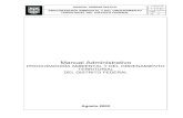 Manual de Procedimientos[1] - PAOTcentro.paot.org.mx/.../informe2003_borrame/anexos/leyes/manual.pdf · sustantivos de la Procuraduría Ambiental y del Ordenamiento Territorial del