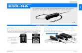 Amplificador de fibra óptica E3X-NA - contrall.com.codel amplificador digital de fibra óptica E3X-DA-N, permite la conexión de hasta 16 unidades. * El movimiento vertical del nivel