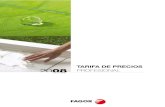 TARIFA DE PRECIOS PROFESIONAL - Sfcalefaccion termica fagor... · 2011. 5. 17. · Recomendaciones equipos Fagor _ 31 _ Equipos forzados Equipos forzados tejado inclinado Modelo Código