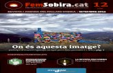 FemSobira.cat 12 - WordPress.com...rastres €€ • Descobrim l’ edifici viu €€ • Coneguem el territori de l’Ós Bru €€ • Excursió al Parc Nacional d’Aigüestortes
