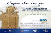 Chiquinquirá - Copa de la Fecopadelafe.cec.org.co/wp-content/uploads/2019/09/... · 4 Chiquinquirá, 2019 ´En el camino de la renovación, acompaña a Colombia, Maríaµ La palabra