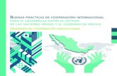 programa de cooperación amexcid pnud - ONU México€¦ · 1.3. Cooperación Sur-Sur ... noviembre de 2015 a junio de 2016 en el marco de colaboración entre el Programa de las Naciones