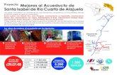 Proyecto: Mejoras al Acueducto de Santa Isabel de Río ... · Proyecto: Mejoras al Acueducto de Santa Isabel de Río Cuarto de Alajuela Las obras consistieron en abastecer los asentamientos