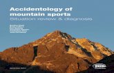 Accidentology of mountain sports - Petzl...Accidentology of mountain sports. Situation review & diagnosis P7 Focus on trauma risks Although the health risks are far from negligible