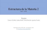 Estructura de la Materia 2materias.df.uba.ar/edlm2a2020c2/files/2020/09/Clase-1-EM2.pdf · subconjunto de vectores de la RB llena el espacio sin que haya ni superposiciones ni vacíos.