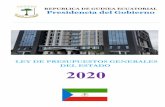 LEY DE PRESUPUESTOS GENERALES DEL ESTADO 2020 · 2020. 2. 7. · económicas y financieras realizadas dentro del marco de la ejecución de sus presupuestos. III- Ámbito de los Presupuestos