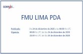 FMU LIMA: PDA...AVISO IMPORTANTE COVID-19 - FIR LIMA A6444/20 B) 2011302245 C) 2012312359 DUE TO EMERG STATE (COVID-19), REF AIC 09/18 ALL OPERATORS WITH LETTER OF …