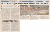  · 2016. 8. 23. · do mar. Segundo ela, a orla de Conceição da Barra está sendo destruída. Estão colocando sacos de areia para conter o avanço do mar, mas isso não resolve