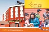 Sanskriti College · 2020. 10. 14. · Sector - 3, Rajat Path, Sanskriti Marg, Shipra Path, Mansarovar, Jaipur- 302020 (Raj.) Email : sanskriticollegejaipur@gmail.com Call: +91 0141-2940090,
