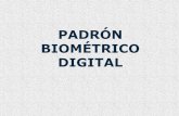 PADRÓN BIOMÉTRICO DIGITALtributosuagrm.weebly.com/.../3.padron_biometrico_digital.pdf · 2018. 9. 9. · ley 2166 ley 2492 d.s. 27310 articulo 79: se faculta al sin a utilizar cualquier