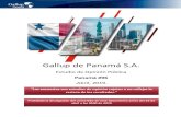 Panamá #96 - CID Gallup · Cuando se realiza esta encuesta las elecciones del 5 de mayor estaban a la vuelta del calendario. La campaña estaba presente en medios de toda índole.