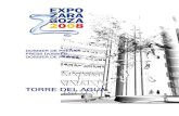 Dossier Torre del Agua - legadoexpozaragoza.com...recinto Expo a través de una pasarela peatonal que cruza la Ronda del Rabal, accediendo al recinto Expo. ... rampas, losas, etc.)