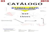 CATÁLOGO - Eurosur Sanlucar, s.l. 619_0.pdf500222 LLAVE PIPA 22 IRIMO 1 500123 LLAVE PIPA 32 IRIMO 1 17 Acero aleado de alto rendimiento cromado acabado mate ISO 1711 / ISO 691