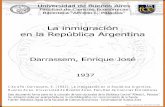 La inmigración en la República Argentinabibliotecadigital.econ.uba.ar/download/tesis/1501-0160_D... · 2016. 5. 2. · Universidad de Buenos Aires facultad de.oenctas'Económicas