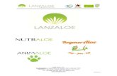 DOSSIER LANZALOE 2017 revisado ENG · 2020. 5. 20. · Medicinal Plants and members of the Canarian Industrial Association (ASINCA). The quality of our products and our reputation
