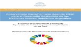 H. Cámara de Diputados de la Nación · 2019. 11. 27. · DIPUTADOS ARGENTINA DIPLOMACIA PARLAMENTARIA, COOPERACIÓN INTERNACIONAL Y CUI-TO Observatorio Parlamentario Agenda 2030