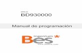 BD930000 - Bes KNX · 2020. 7. 7. · BD930000 - IPR-K Manual de programación v1.0 7 5 Interfaz entre línea IP y TP El IPR-K puede ser utilizado como acoplador de áreas o líneas,