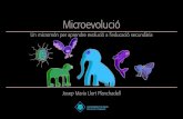 Microevolució - XTECjllort1/Manual Microevolucio.pdf · El programa que veurem tot seguit es basa en allò que Richard Dawkins va descriure en el seu llibre El relojero ciego. Haureu