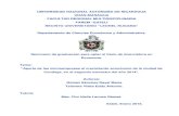 Universidad Autónoma de Nicaragua UNAN Managuarepositorio.unan.edu.ni/2083/1/16462.pdf · 2016. 6. 22. · Universidad Nacional Autónoma de Nicaragua. / UNAN-Managua. Seminario