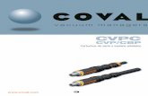 CVP/CBP - COVAL · 2019. 11. 8. · Adaptados para una gran variedad de aplicaciones, los cartuchos de vacío de la serie CVP están disponibles en diferentes tamaños y po-tencias