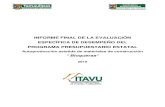 INFORME FINAL DE LA EVALUACIÓN ESPECÍFICA DE ...transparencia.tamaulipas.gob.mx/wp-content/uploads/2016/...Gubernamental, Lineamientos Generales para la Evaluación de los Programas