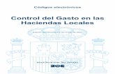 Control del Gasto en las Haciendas Locales...6. Orden HAP/2105/2012, de 1 de octubre, por la que se desarrollan las obligaciones de suministro de información previstas en la Ley Orgánica