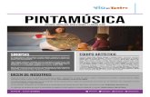 PINTAMÚSICA · 2020. 8. 4. · ANTES de veR EL ESPECTÁCULO Vivaldi y las cuatro estaciones En Pintamúsica utilizamos la música en directo para despertar los sentidos: el saxofón,