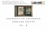 FILATELIA DI MAURO CARLO SOCIO BORSA ILATELICA …filateliadimauro.com/Listino1.pdf · 2017. 1. 23. · Catalogo Sassone 52D - firma Diena € 1800 39 1931 - Busta da Venezia il 12-9-31