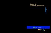 Código de Legislación Bibliotecaria - Anabad · 2018. 11. 16. · Código de Legislación Bibliotecaria MINISTERIO DE LA PRESIDENCIA Código de Legislación Bibliotecaria Códigos