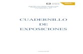 CUADERNILLO DE EXPOSICIONESnoticias.unsam.edu.ar/wp-content/uploads/2017/09/CdE.pdf · 2017. 9. 26. · 2 Áulide y Bacantes.En el 438 a. C consiguió el segundo premio por la tetralogía