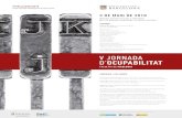 V JORNADA D’OCUPABILITAT - Universitat de Barcelona V Jornada... · 2018. 4. 24. · Shinden Ediciones ANPE Sindicat Independent Barcelona Institut d’Emprenedoria de la Universitat